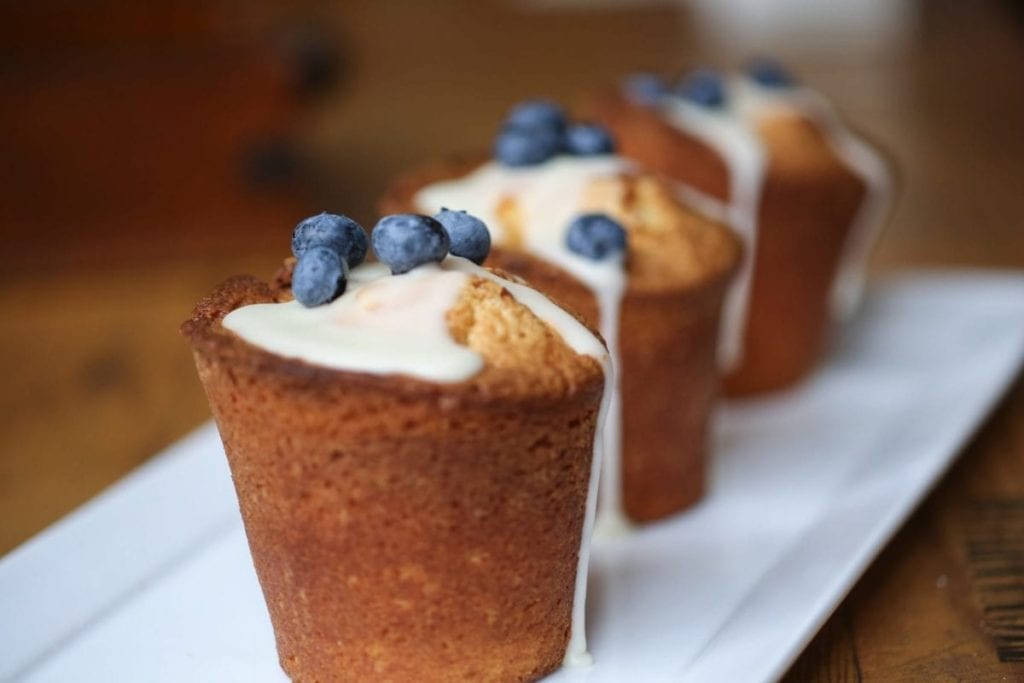 Fresh Baked Blueberry Muffins