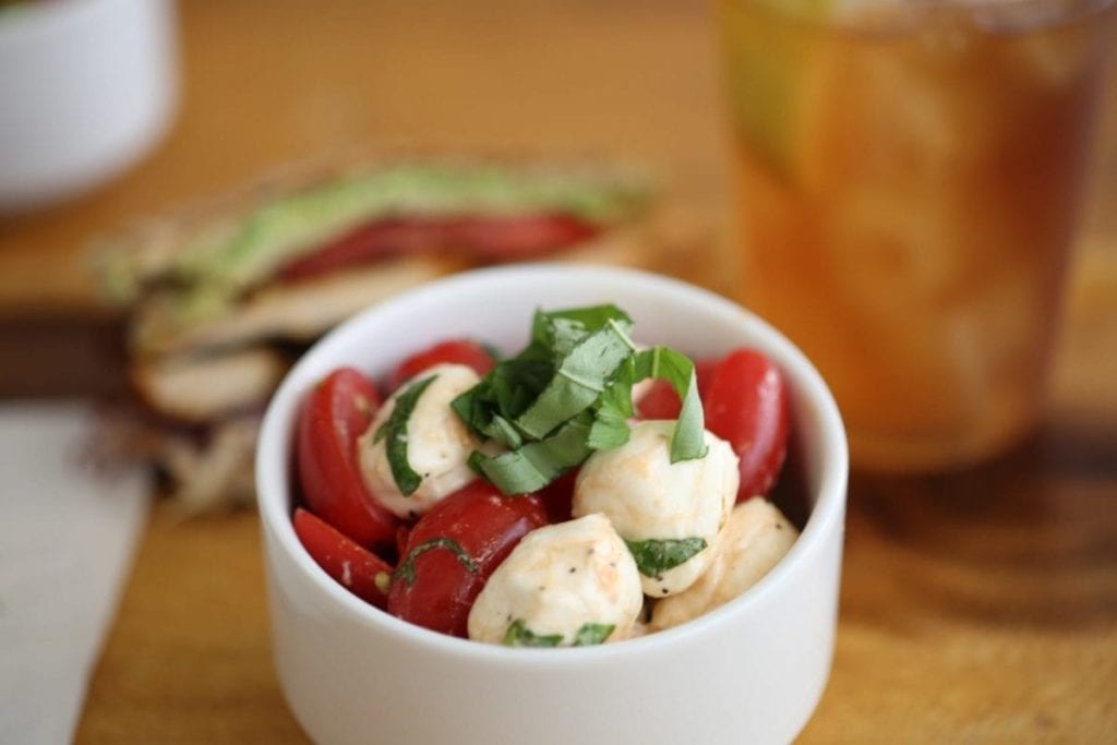 Tomato Mozzarella Basil Salad
