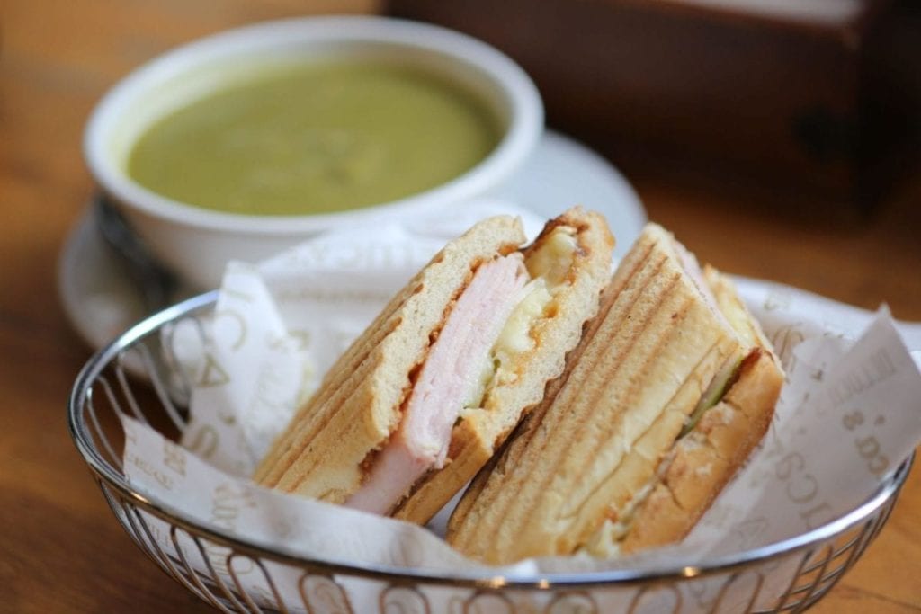 Turkey And Swiss Panino Sandwich